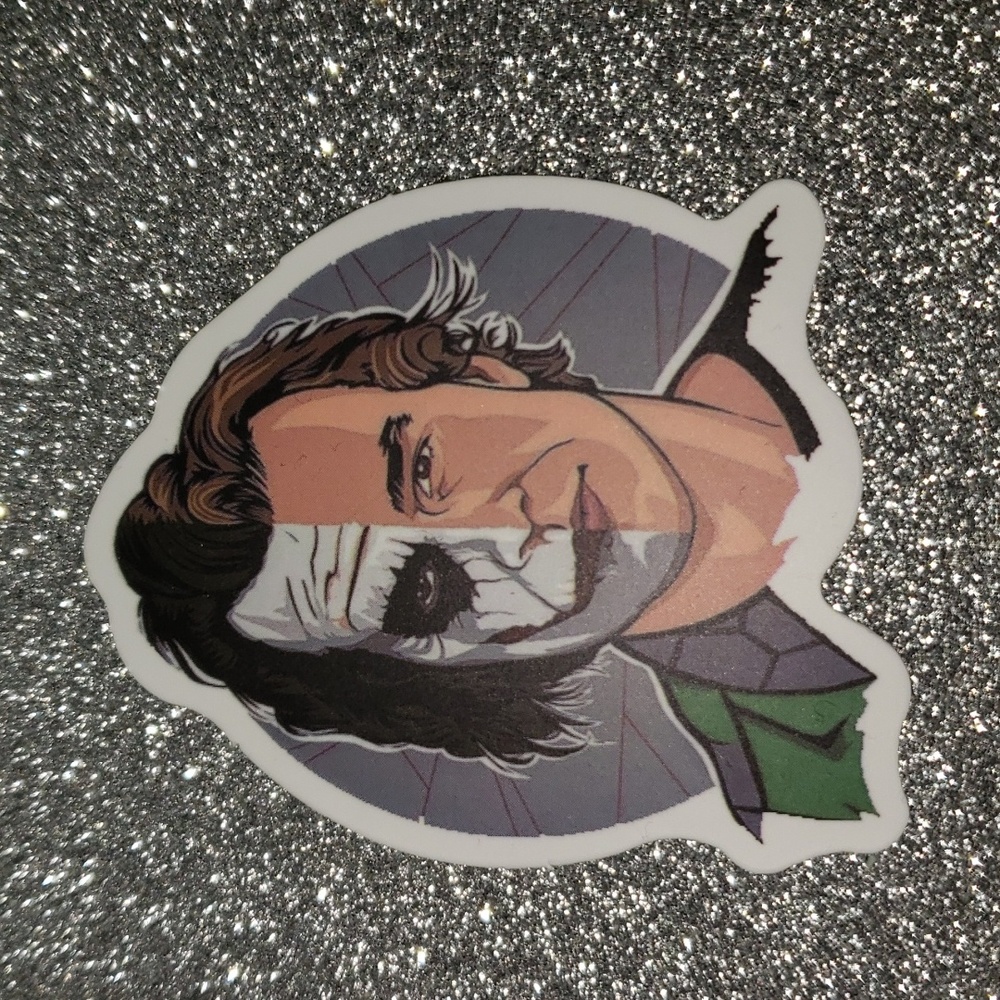 DC COMICS Batman Joker Waterproof Sticker Ledger